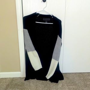 Color block cardigan